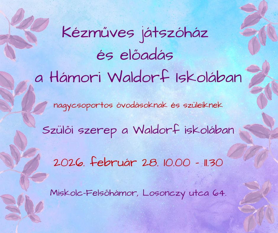 Read more about the article Játszóház és előadás